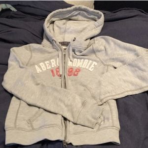 A&F Full zip hoodie